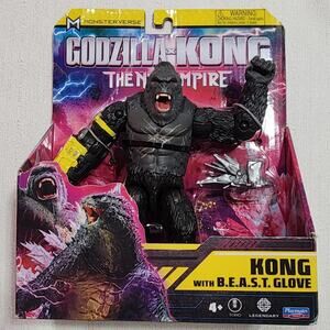 Godzilla vs Kong the new empire kong with B.E.AS.T glove 6''